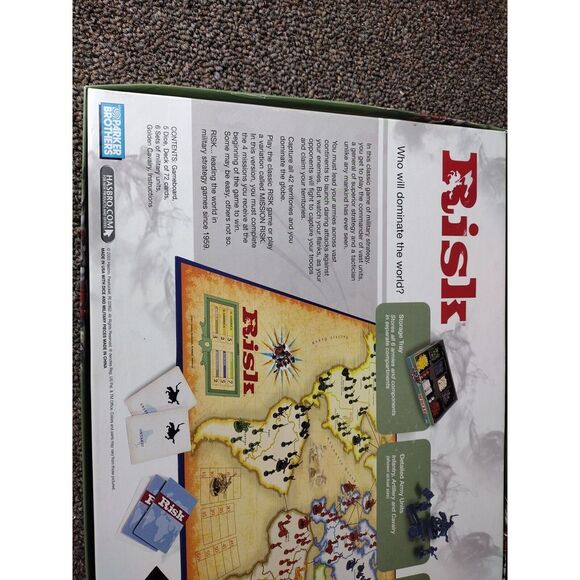RISK 2003 THE GAME OF GLOBAL DOMINATION IN EXCELLENT CONDITION 100% COMPLETE VTG - Picture 8 of 14